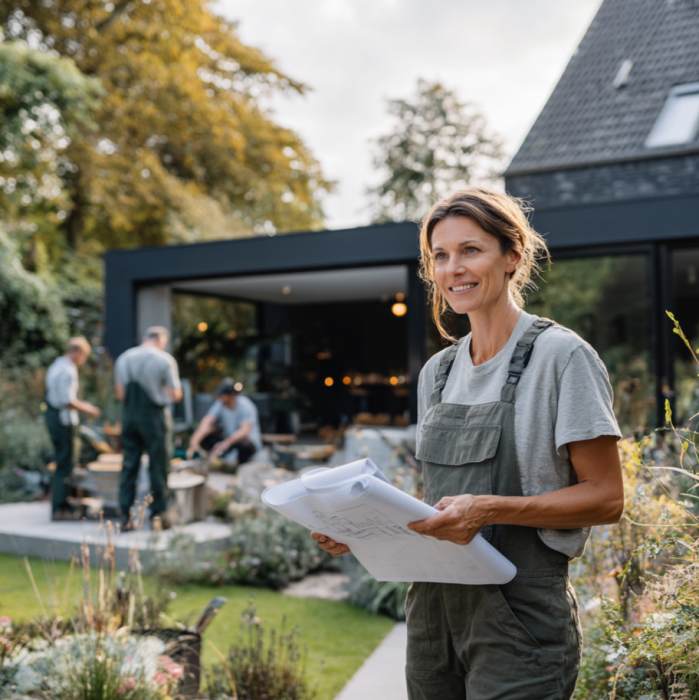 Sorglose Gartenumsetzung – professionelle Bauleitung