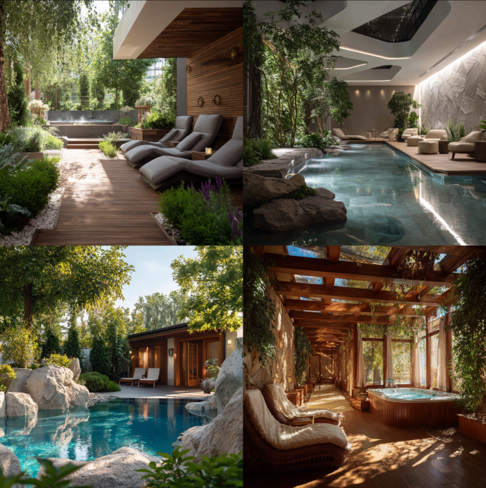 Relaxačná záhrada so SPA zónou