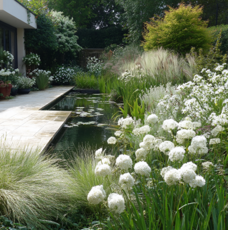 Conception de jardins blancs – Toute la France