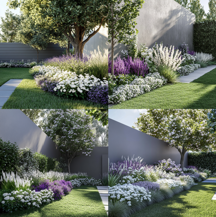 Design av engelsk hage – hele Norge