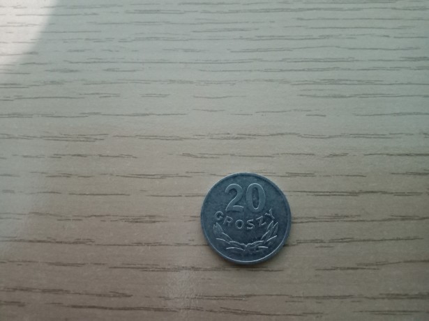 Moneta PRL 20 groszy 1981